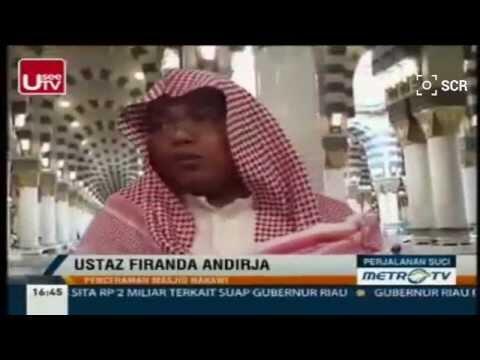 Ustadz dari Indonesia Menjadi Penceramah di Masjid Nabawi Madinah