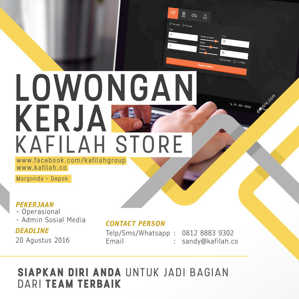 LOWONGAN KERJA KAFILAH STORE