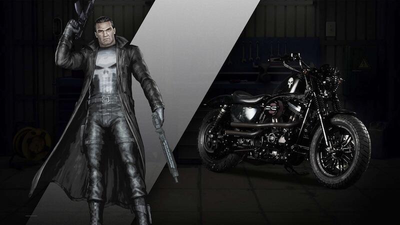 (Pics) Motor Harley Davidson dengan tema Marvel superhero