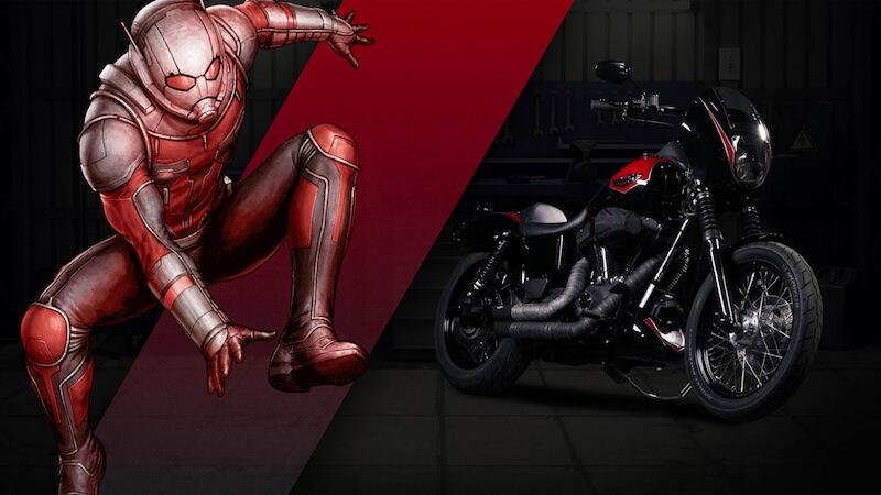 (Pics) Motor Harley Davidson dengan tema Marvel superhero