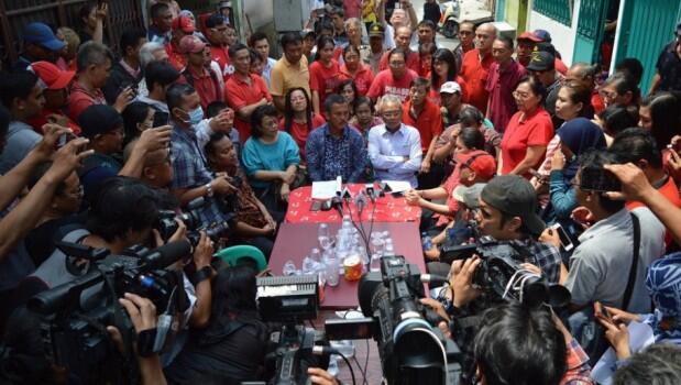 Warga Mangga Besar Siaga Tolak Penggusuran