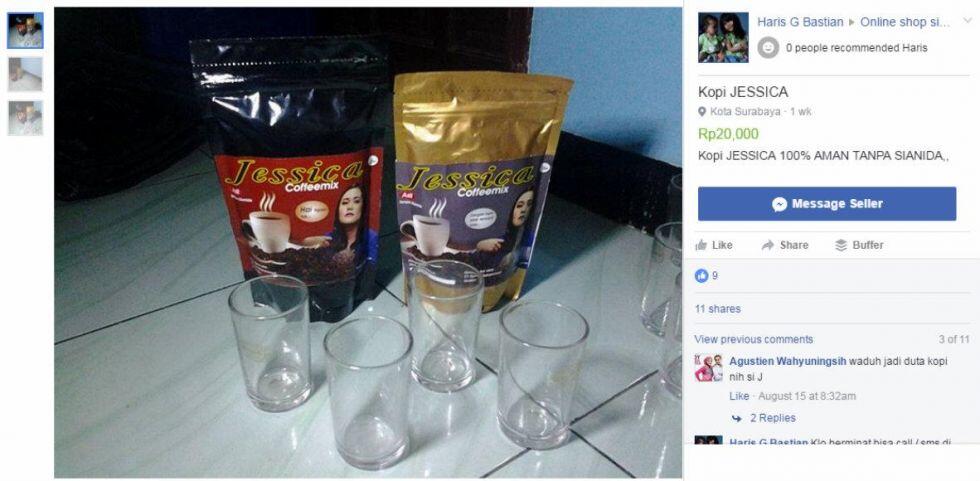 Mengenai produsen Kopi Jessica yang bikin heboh media sosial