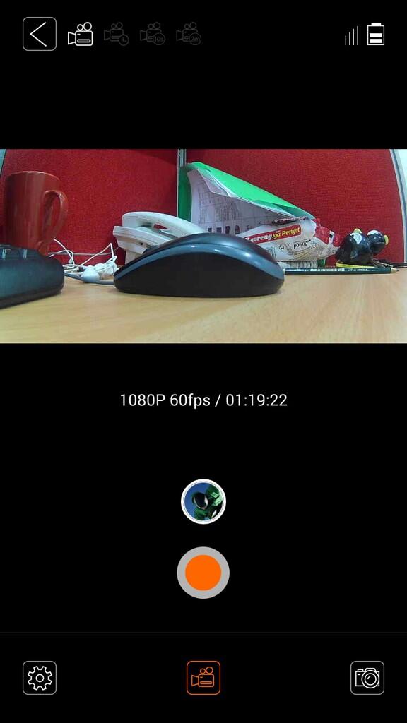 cara koneksikan WiFi Action Camera Thieye