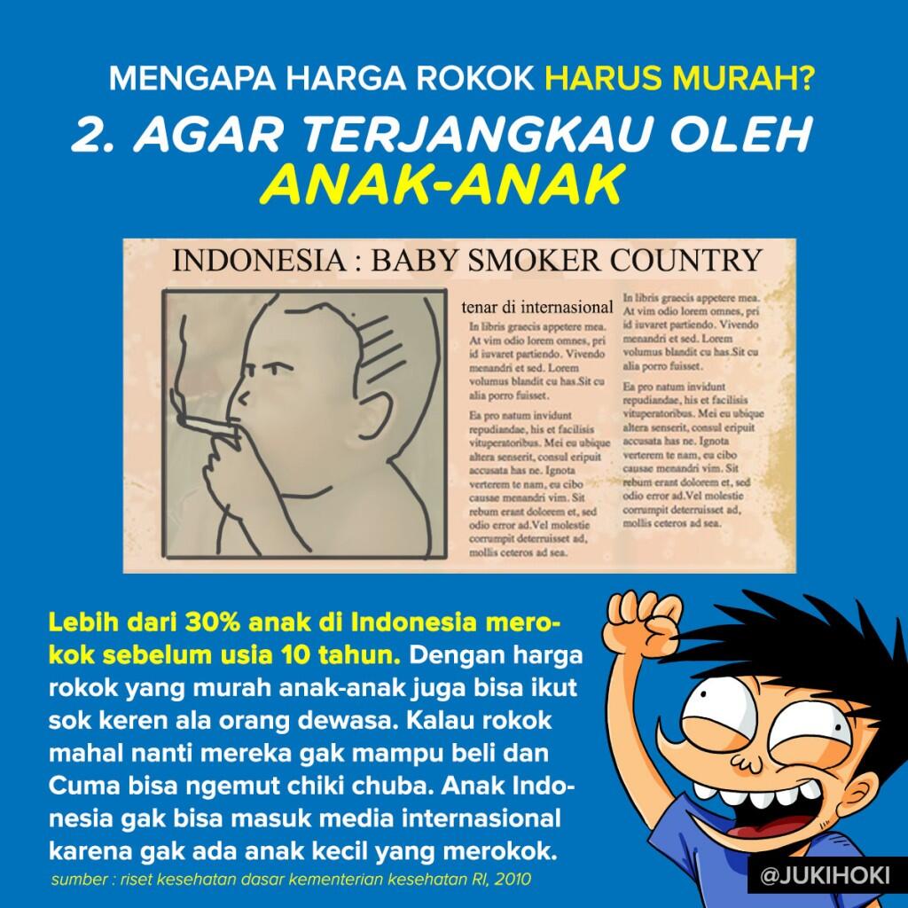 Alasan Rokok Harus Tetap MURAH!