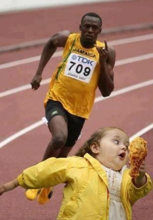 Kumpulan Meme Lucu Usain Bolt yang Bisa Bikin Ngakak