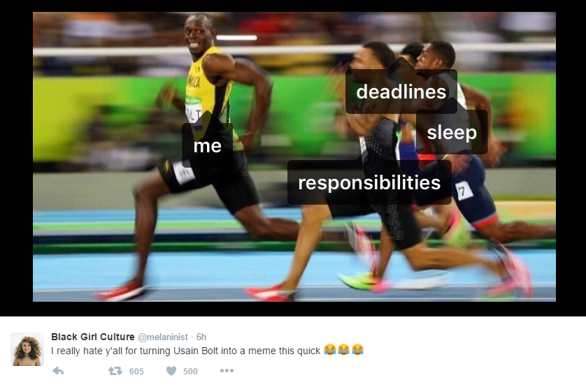 Kumpulan Meme Lucu Usain Bolt yang Bisa Bikin Ngakak