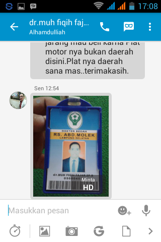 AWAS PENIPUAN JUAL BELI OnLINE dengan memakai kedok profesi yang bermartabat.