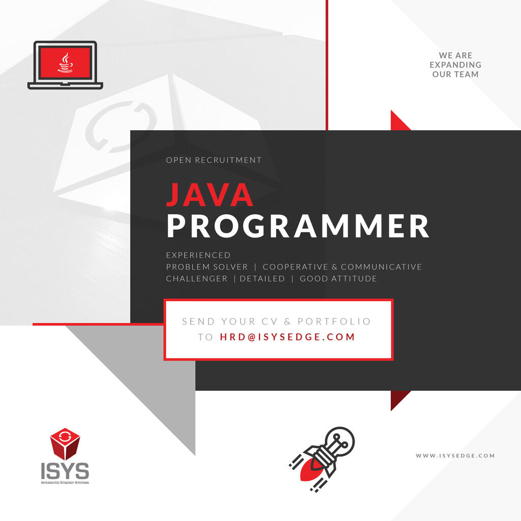 &#91;Jakarta&#93; Java Programmer Wanted