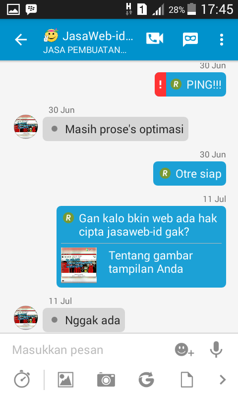 PENIPUAN JasaWeb-Id.Com a.k.a Eko Setiawan