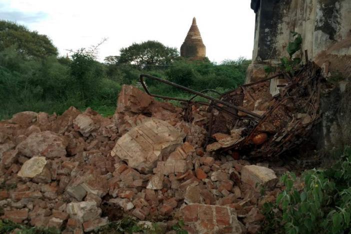 Myanmar Diguncang Gempa 6,8 SR