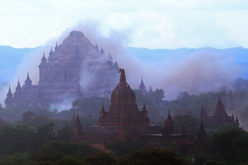 Myanmar Diguncang Gempa 6,8 SR