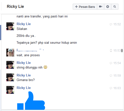 Surat Terbuka buat Agan Ricky Lie