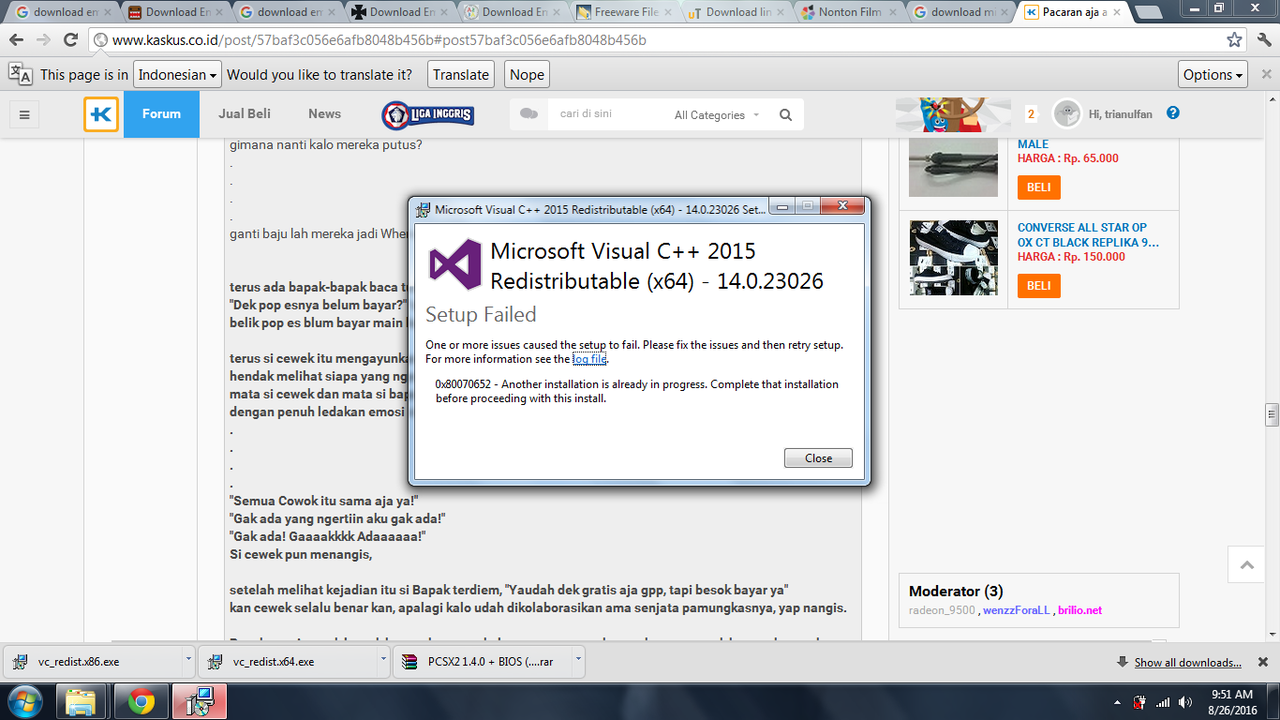 Visual c redistributable packages 2015. Visual c++ для Visual Studio 2015. Microsoft Visual c++ программы и компоненты. Зачем нужен Microsoft Visual c++ на компьютере. Ошибка установки Microsoft Visual c++ 2015.