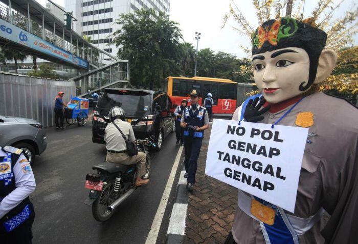 30 Agustus, pelanggar aturan ganjil-genap mulai didenda