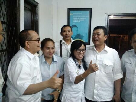 Dukung Ahok, Ruhut Turut Hadir di Rumah Lembang