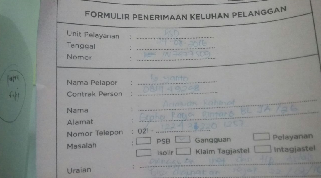Susahnya Memanggil Teknisi Indihome