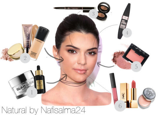 NATURAL MAKEUP UNTUK PEMULA - Kendall Jenner Inspired