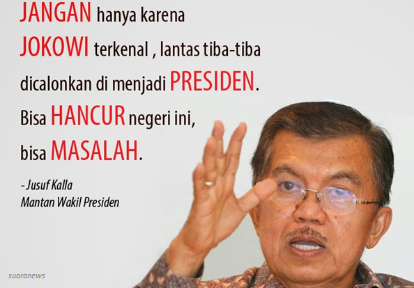 Jelang Dua Tahun, Jokowi-JK Dianggap Gagal