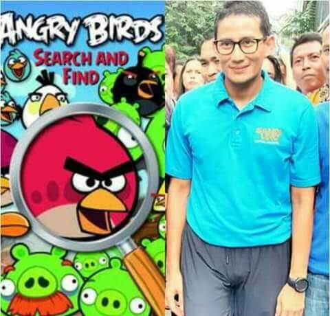 Foto Celana Menonjol Sandiaga Uno Viral di Medsos