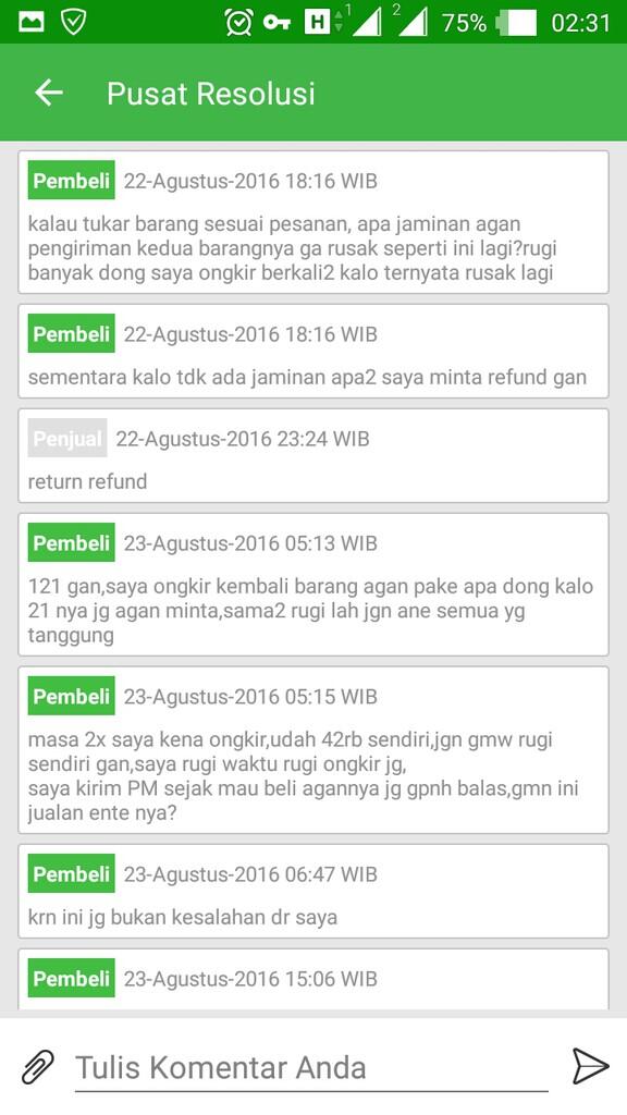 Hati2 belanja di tokp*d sama seller RAJANOTEBOOK ID