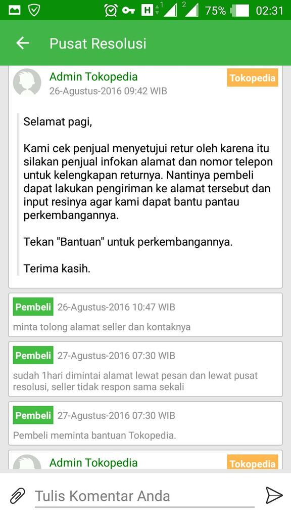 Hati2 belanja di tokp*d sama seller RAJANOTEBOOK ID