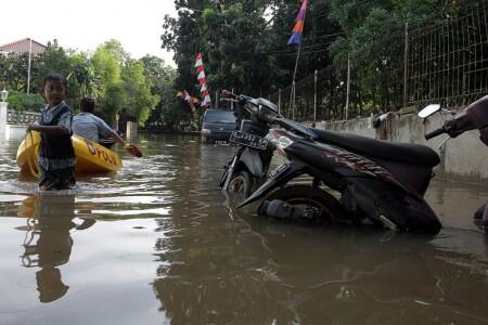 Delapan Kecamatan di Jakarta Dikepung Banjir