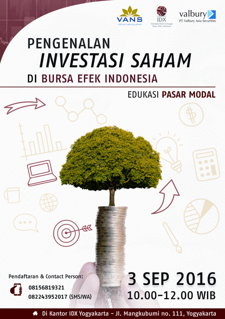 &#91;BROKER&#93; Belajar Saham Kelas Pemula Yogyakarta