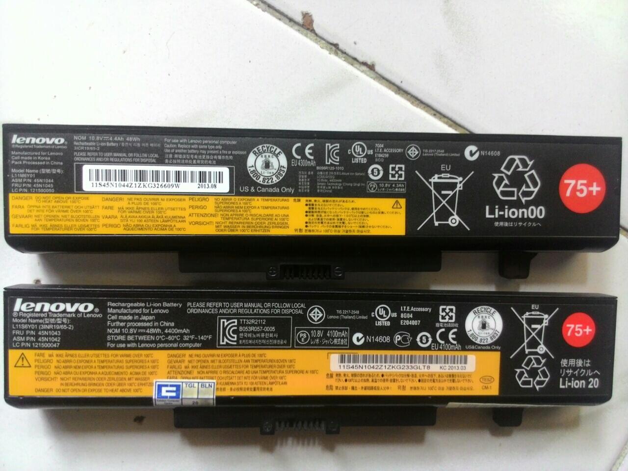 &#91;ASK&#93; Cara ngilangin &quot;Battery not genuine&quot; pada saat booting