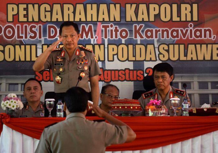 Tiga anggota polisi jadi tersangka kerusuhan Meranti