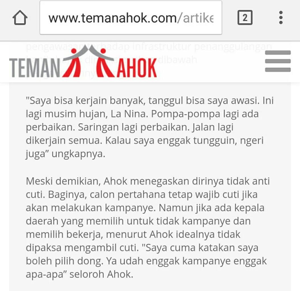 Soal Banjir, Pengamat Ingatkan Jangan Percaya Janji Ahok