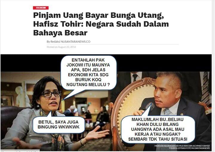 Jokowi Minta Sri Mulyani Klarifikasi Tagar #StopBayarPajak