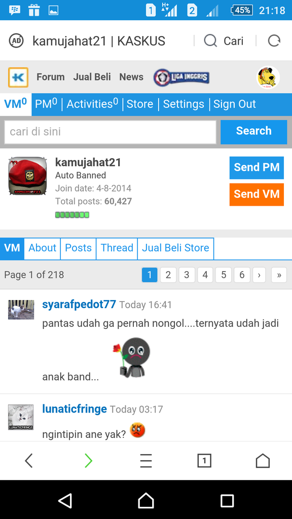 cetar KJ21 konser lagi