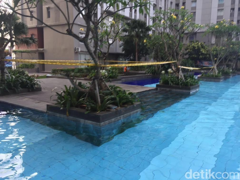 Bocah Tewas, Penampakan Kolam Renang Green Bay Diberi Garis Polisi