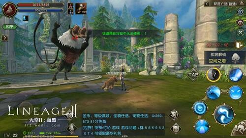 MMORPG LINEAGE 2 天堂2：血盟（血盟)