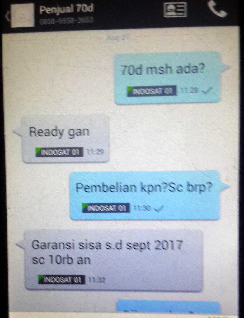 Penipuan Modus bisa COD rajanyasetan / KWAN KIE SIONG