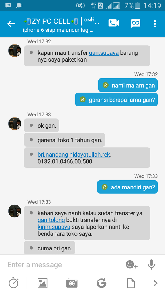 GAN, ANE KENA PENIPUAN