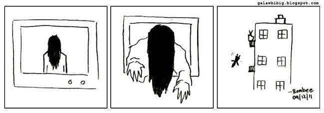 &#91;Ngakakk&#93; Sadako hantu jepang