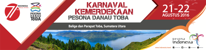 Karnaval Kemerdekaan Pesona Toba 2016.