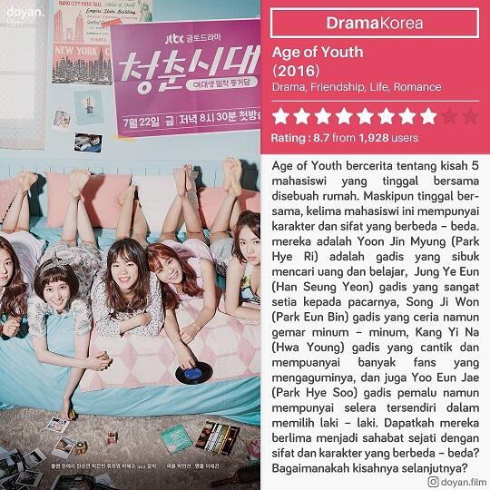 Ini Loh Drama Korea Yang Paling Banyak Ditonoton di Tahun 2016