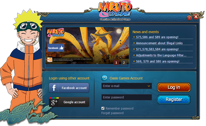 &#91;OFFICIAL&#93; Naruto Online : Build Your Ninja! MMORPG Web-based by OASGAME