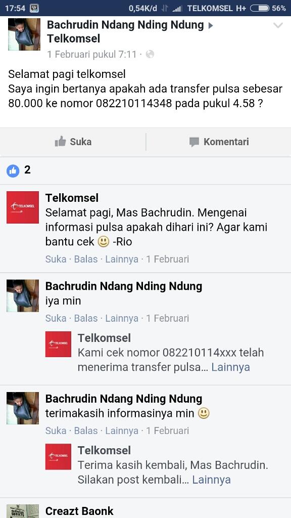 Hati hati! Penipuan paket data Telkomsel Andika Pradana 082210114348