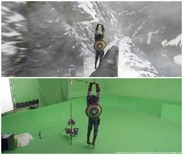 Foto-Foto Perbandingan Film Sebelum Dan Sesudah CGI