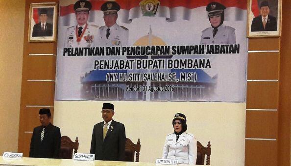 Berstatus Tersangka, Nur Alam Lantik Pejabat Bupati