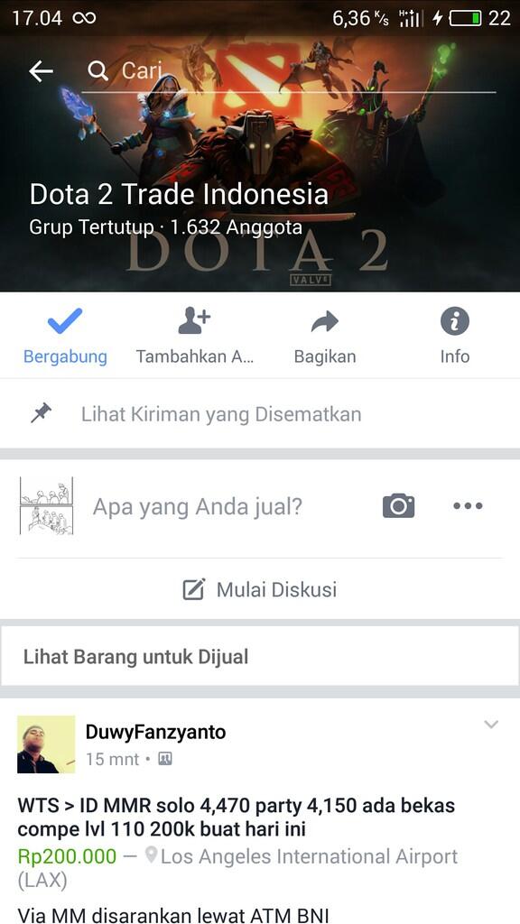 group dota 2 trade indonesia penipu 