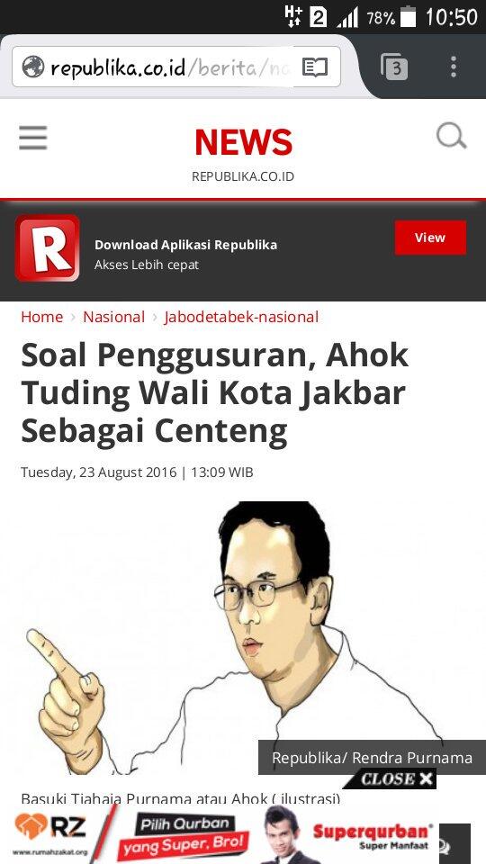 Bentrok di Rawajati, Ahok Sebut Tanggung Jawab Wali Kota