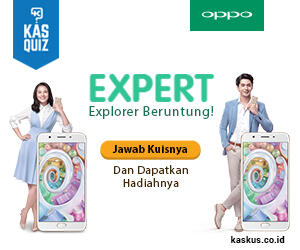 KasQuiz EXPERT, Jadilah Penjelajah Banner OPPO di KASKUS Gan!