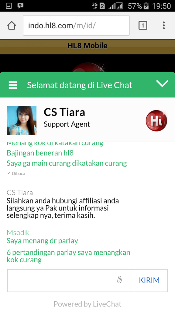 HL8 Penipu modal dan kemanangan tidak dibayar acount di blokir