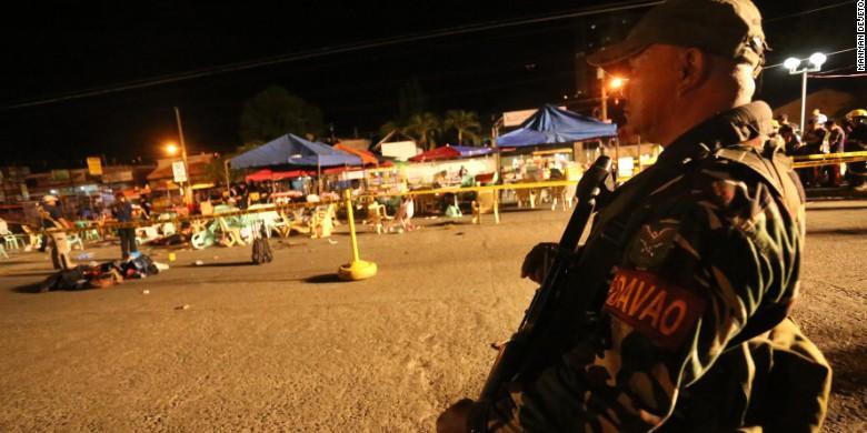 Duterte Pastikan Ledakan di Davao yang Renggut 14 Nyawa adalah Ulah Teroris