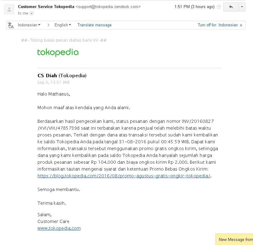 Gratis Ongkir Tokopedia MEMBINGUNGKAN