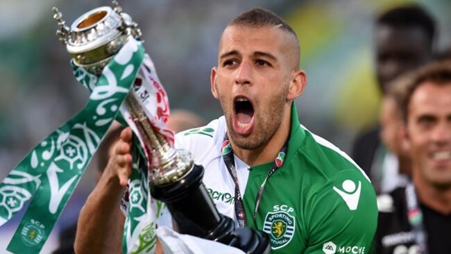 Islam Slimani Terpikat Bujukan Riyad Mahrez